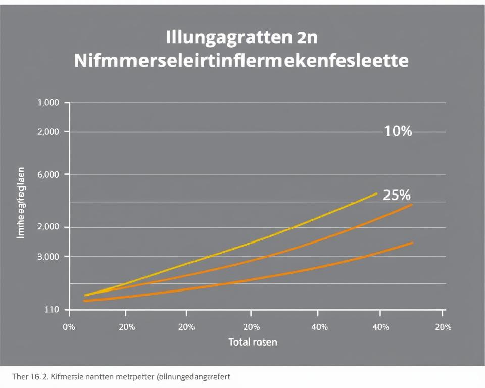 Auswirkung verschiedener Tilgungsraten auf die Immobilienfinanzierung